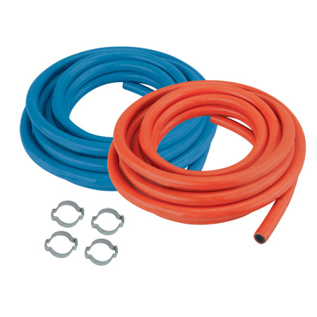 Set of 2 hoses Ox & Fuel Ø 6.3 mm - 4 m