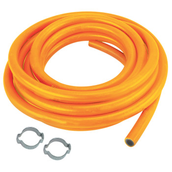 4m propane hose Ø10mm + clamps