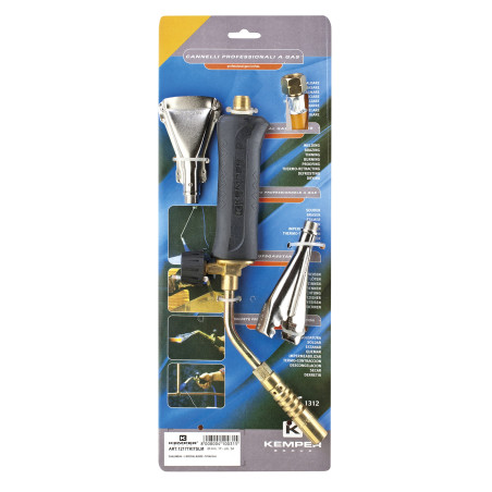 3-burner heating torch kit