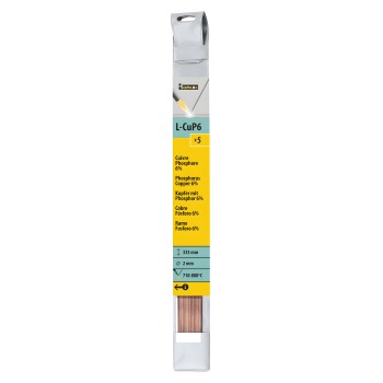 5 copper phosphorus 6% rods Ø2.0 (L.333mm)