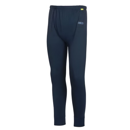 Long trousers, flame-resistant undergarment