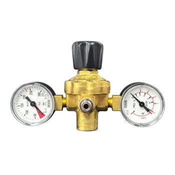 Flow meter for disposable neutral gas cylinder (Argon and Argon +CO²)