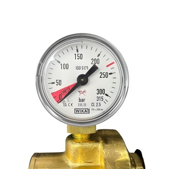 Flow meter for disposable neutral gas cylinder (Argon and Argon +CO²)