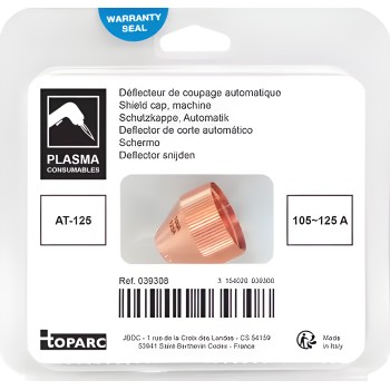 1 cutting deflector shield 105/125 A for plasma torch AT-125