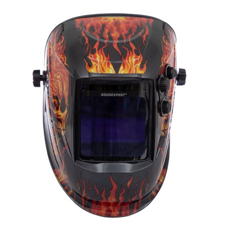 SOUDEXPËRT ELITE XXL TC Red welding helmet