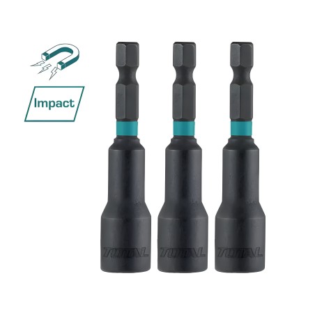 Magnetic Sockets 1/4'' TAC2703431 | 65 mm
