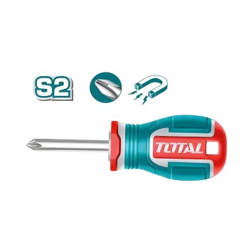 Stubby Phillips Screwdriver TSDPH2038 | PH2 x 38 mm