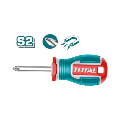 Stubby Phillips Screwdriver TSDPH2038 | PH2 x 38 mm