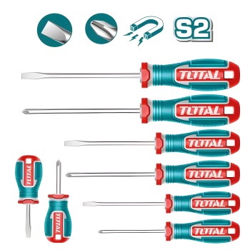 Set of 8 screwdrivers TKSDS0826