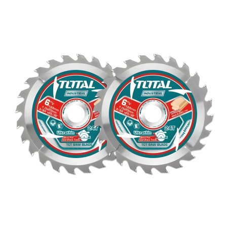 Set of 2 ultra-thin saw blades TAC2331 | Ø165 mm