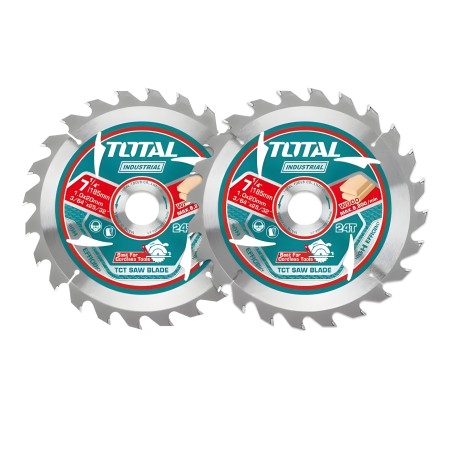 Set of 2 ultra-thin saw blades TAC2331 | Ø185 mm