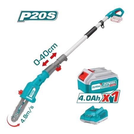 Battery-powered pole saw TPSLI200815 | 20 V