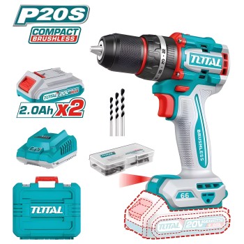 Cordless Brushless Hammer Drill TIDLI20668E | 20 V