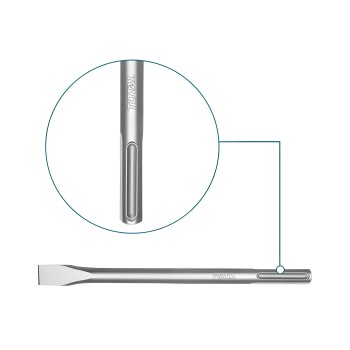 SDS MAX chisel TAC15221821 | 400 x 25 mm | Chrome-molybdenum (Cr-Mo)