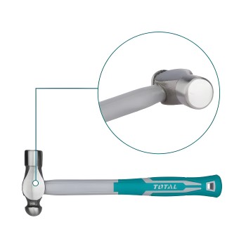 Ball-Peen Hammer  THT74 | 650 gr | Fiber Handle