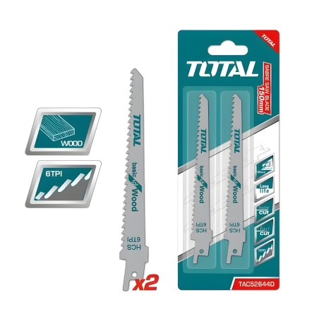 Reciprocating Saw Blades  TAC52644D | 150 x 19 x 1,25 mm