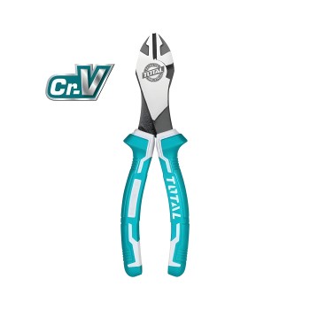 Reinforced cutting pliers  THT27716 | 180 mm | Chrome-vanadium (Cr-V)