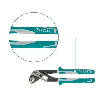 Crocodile jaw pliers  THT281005 | 250 x 50 mm | Chrome-vanadium (Cr-V)