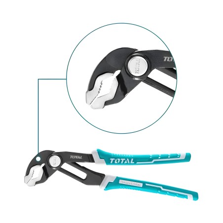 Crocodile jaw pliers  THTJ381006 | 250 x 45 mm | Chrome-vanadium (Cr-V)