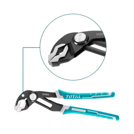 Crocodile jaw pliers  THTJ381006 | 250 x 45 mm | Chrome-vanadium (Cr-V)
