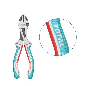 Reinforced cutting pliers  THT27716S | 180 mm | Chrome-vanadium (Cr-V)