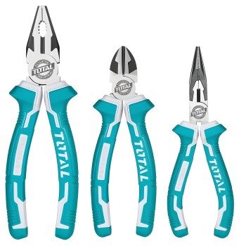 Set of 3 pliers  THT2K0301 | Chrome-vanadium (Cr-V)