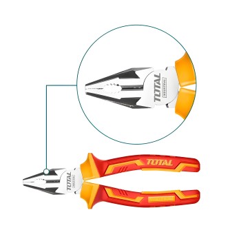 Universal insulated pliers  THTIP21 | 200 mm | Chrome-vanadium (Cr-V)