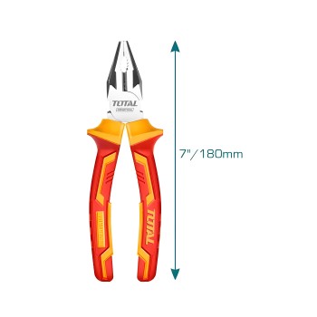 Universal insulated pliers  THTIP21 | 200 mm | Chrome-vanadium (Cr-V)