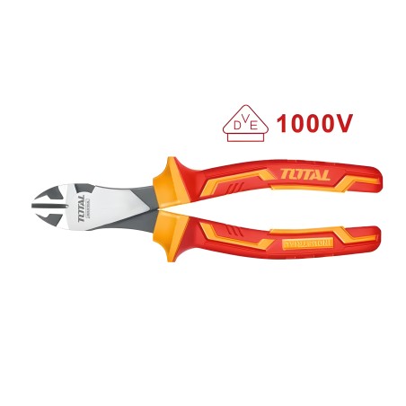 Reinforced insulated cutting pliers  THTIP2571 | 180 mm | Chrome-vanadium (Cr-V)
