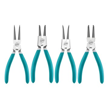 Set of 4 circlip pliers THT114041 | 180 mm