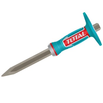 Pointed chisel with guard THT45304 | 305 x 19 mm base