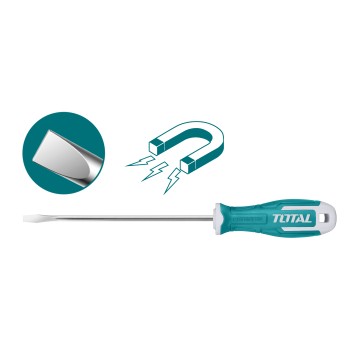 Flat-head screwdriver THT26 | SL8 x 200 mm | Steel