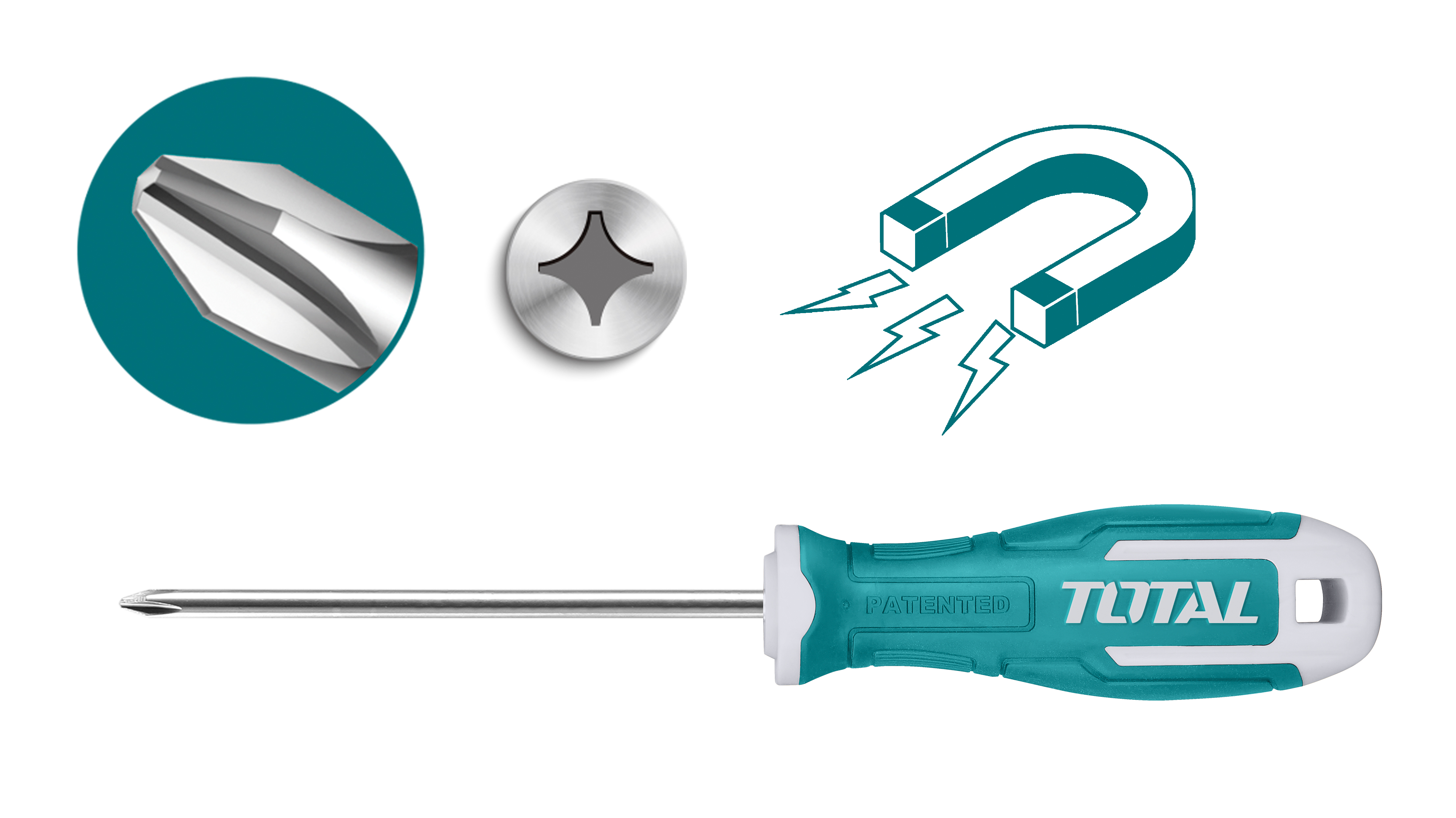 Phillips screwdriver  THT26PH | PH2 x 150 mm | Steel