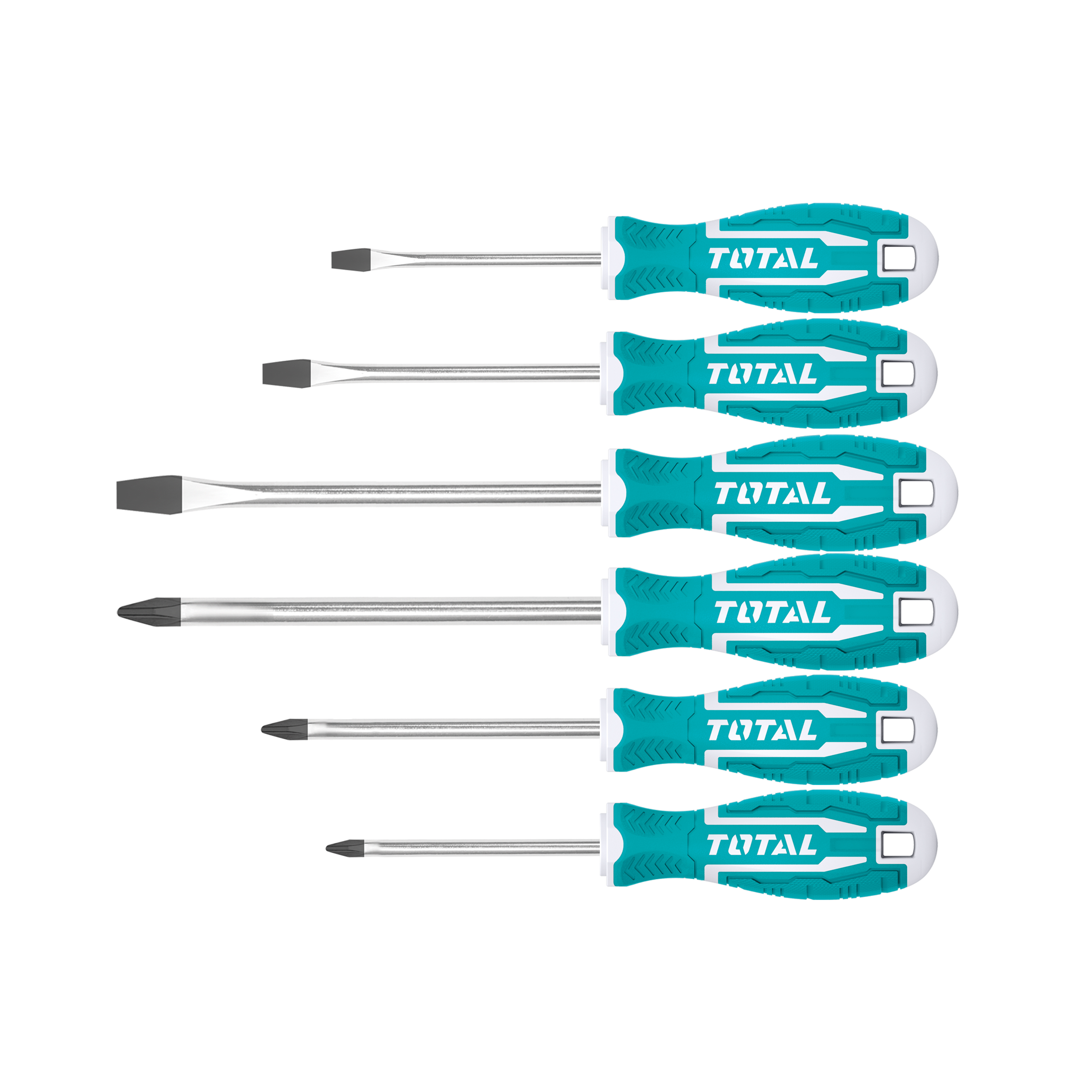 Set of 6 screwdrivers  THT250606 | Chrome-vanadium (Cr-V)