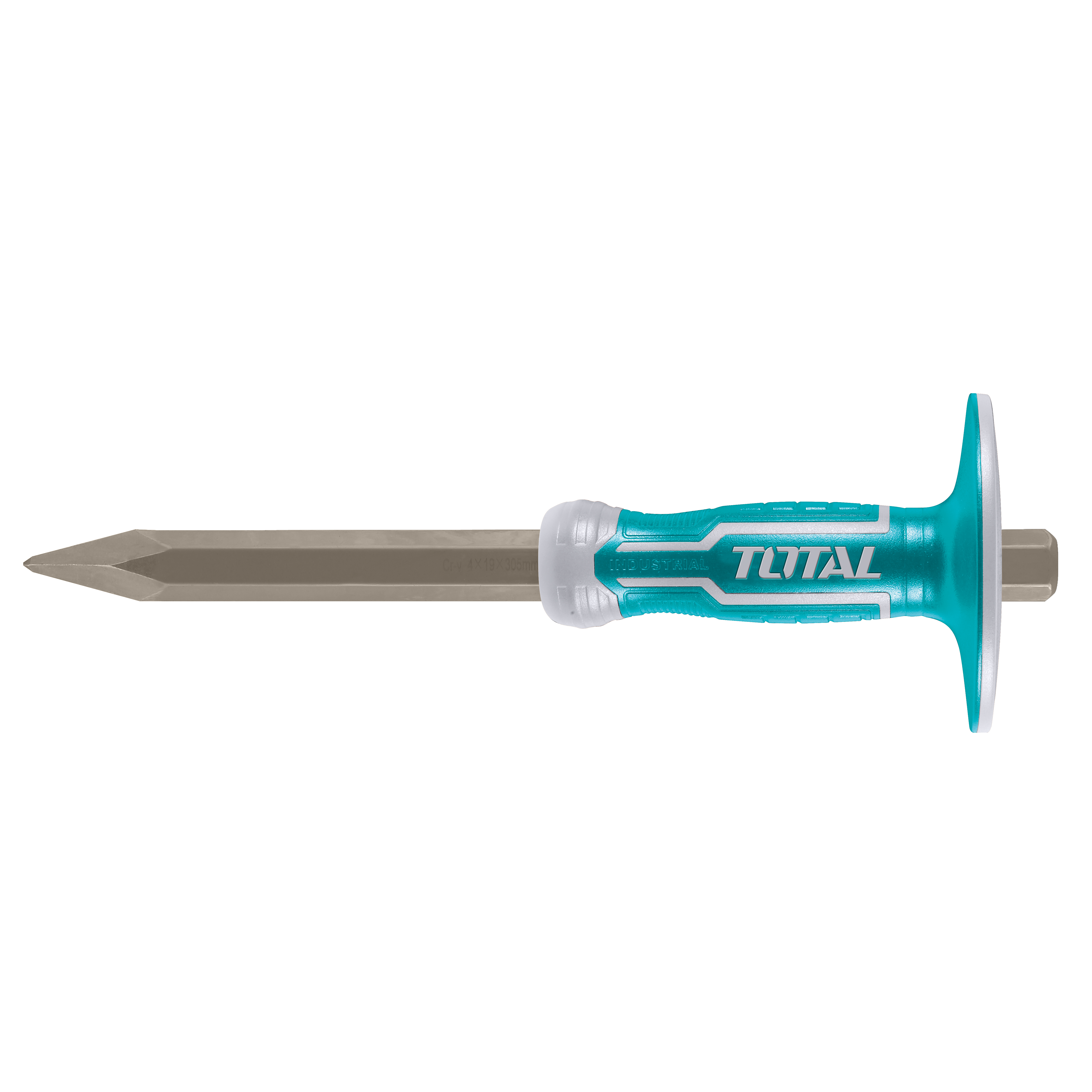 Point chisel with guard THT442121 | 305 x 19 mm base