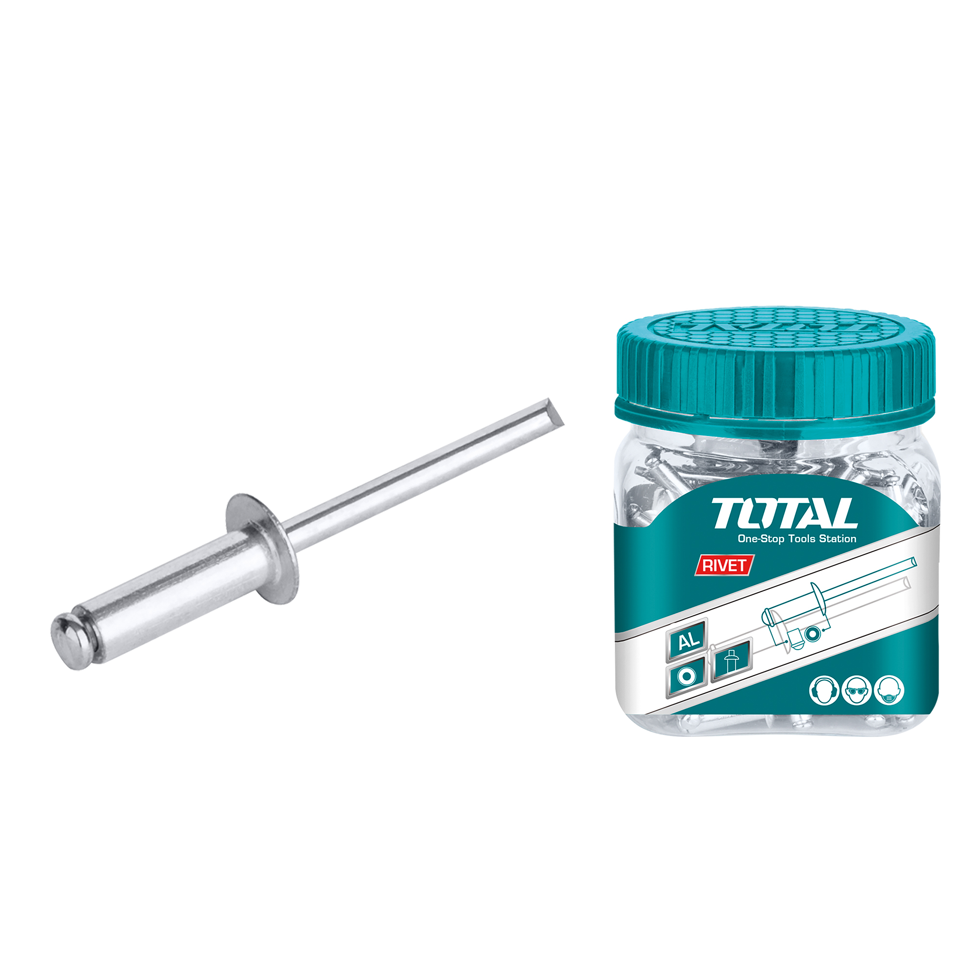 Rivets WJRT | 4 x 10 mm | Aluminium
