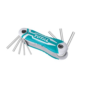 Set of 8 knife-style Allen keys  THT1061826 | Chrome-vanadium (Cr-V)