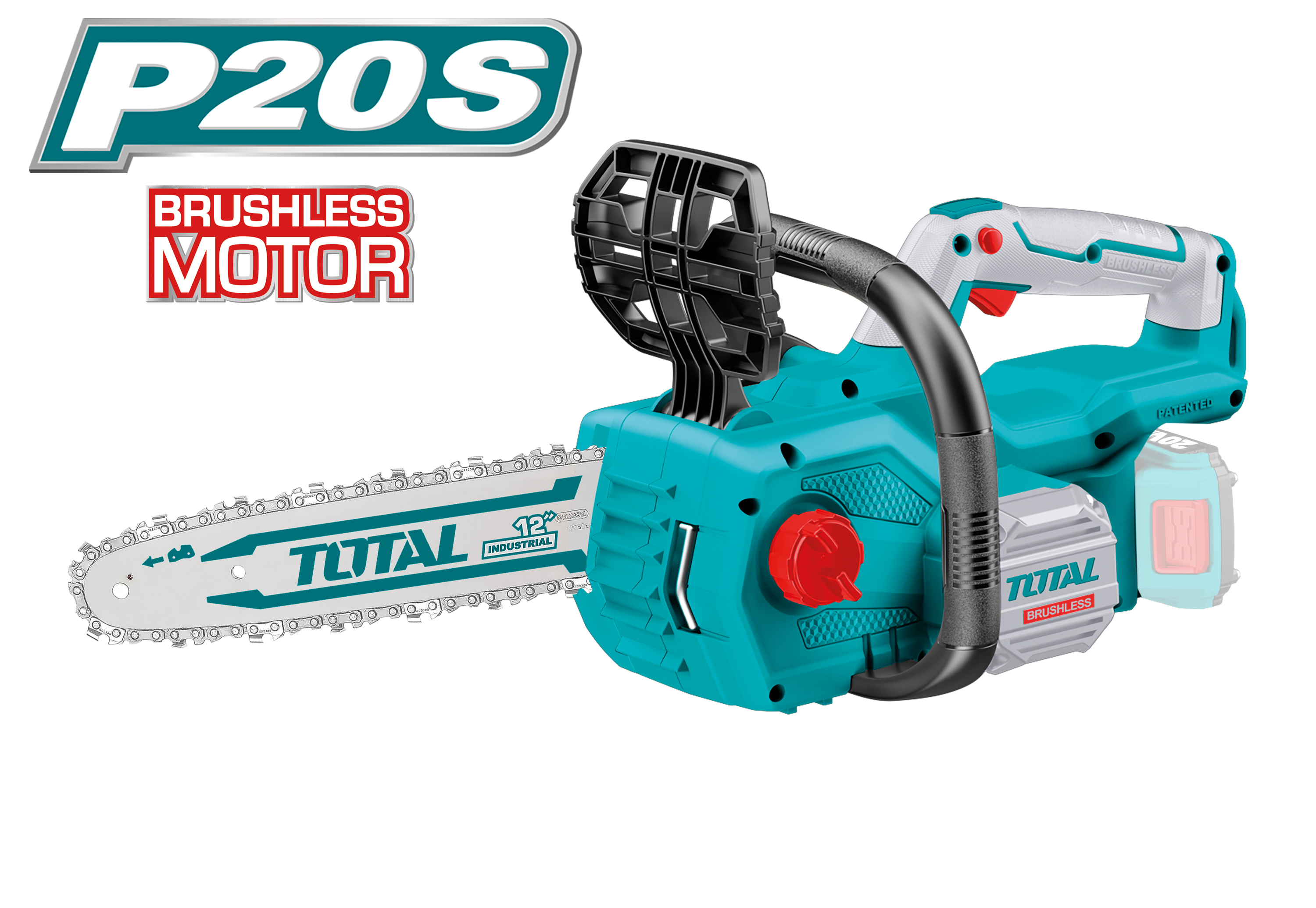 Brushless battery-powered chainsaw TGSLI20128 | 20 V