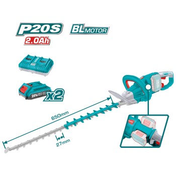 Brushless Battery Hedge Trimmer  THTLI400282 | 40 V