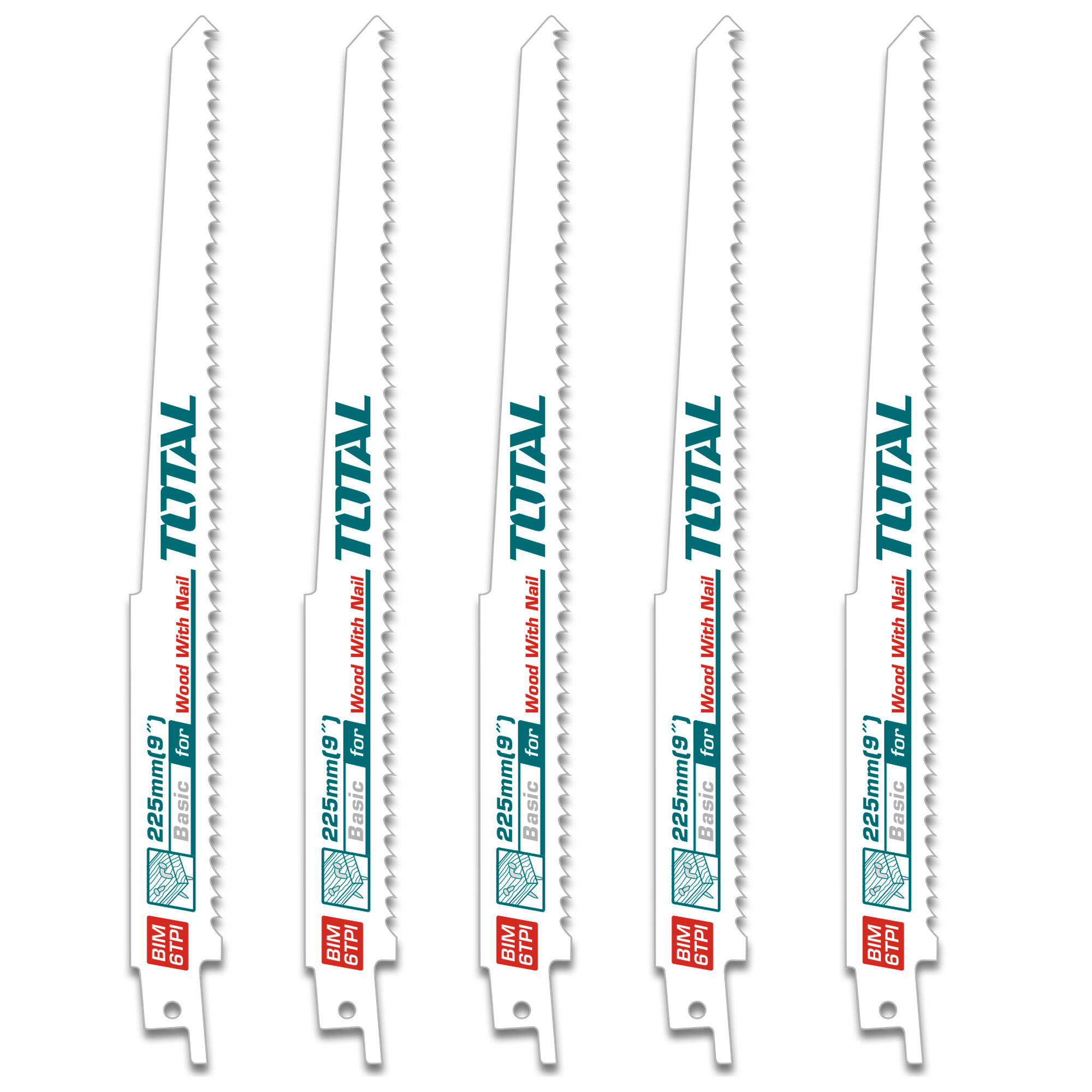 Reciprocating saw blades TRSB1111DF | 225 x 19 x 1.2 mm