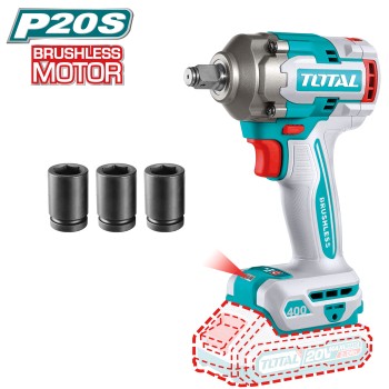 1/2'' brushless cordless impact wrench  TIWLI20401 | 20 V