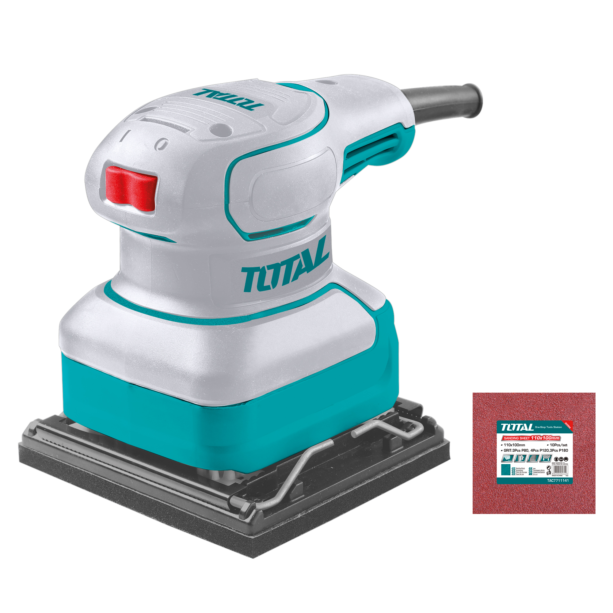 Square pad orbital sander TF2241108 | 240 W