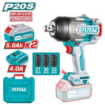 3/4'' brushless battery impact wrench TIWLI20135E | 20 V