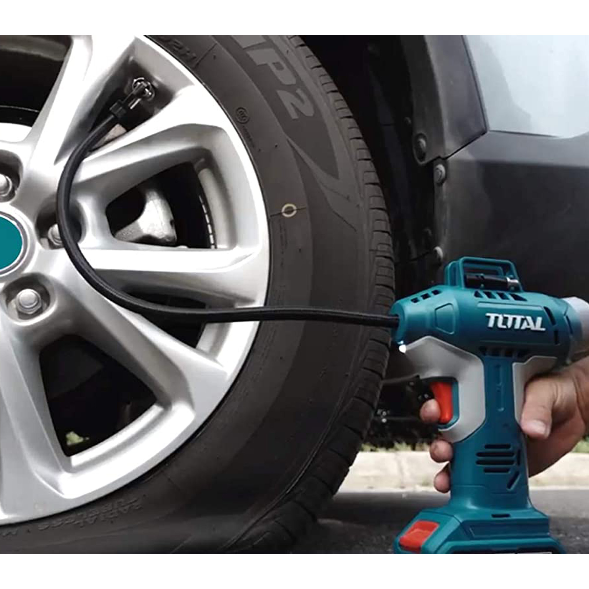 Cordless compressor TACLI2001 | 20 V