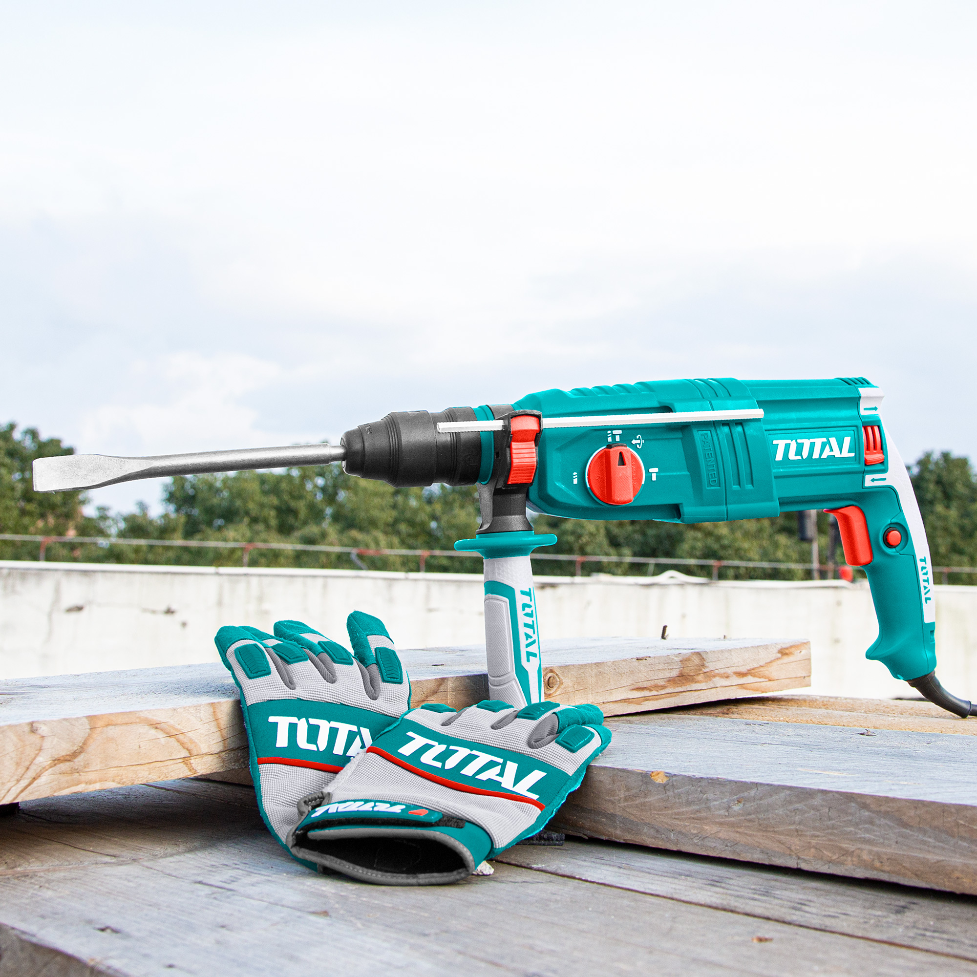 Rotary hammer TH308268 | 800 W - 2.5 j