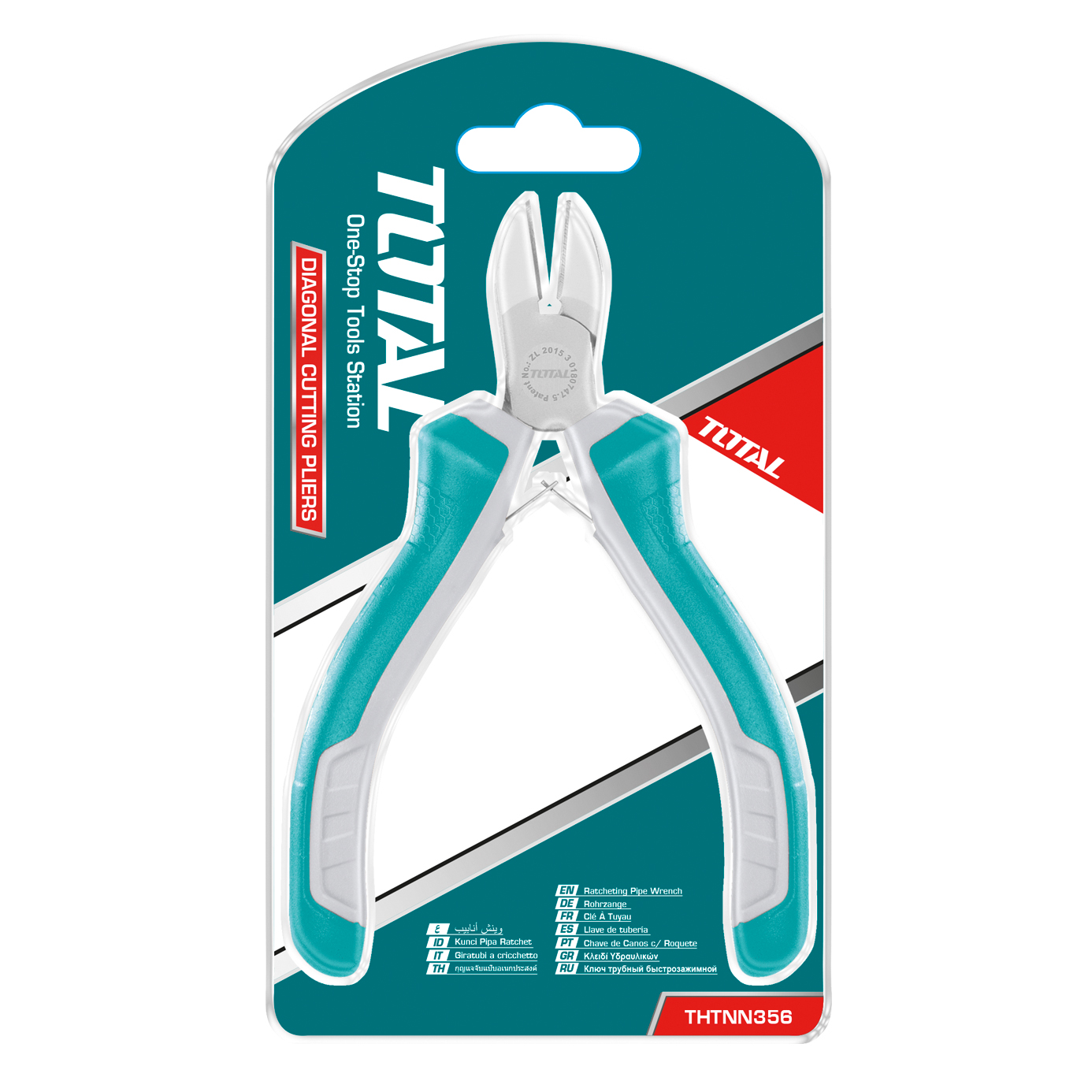 Mini diagonal cutting pliers THTMN356 | 115 mm | Chrome-vanadium (Cr-V)