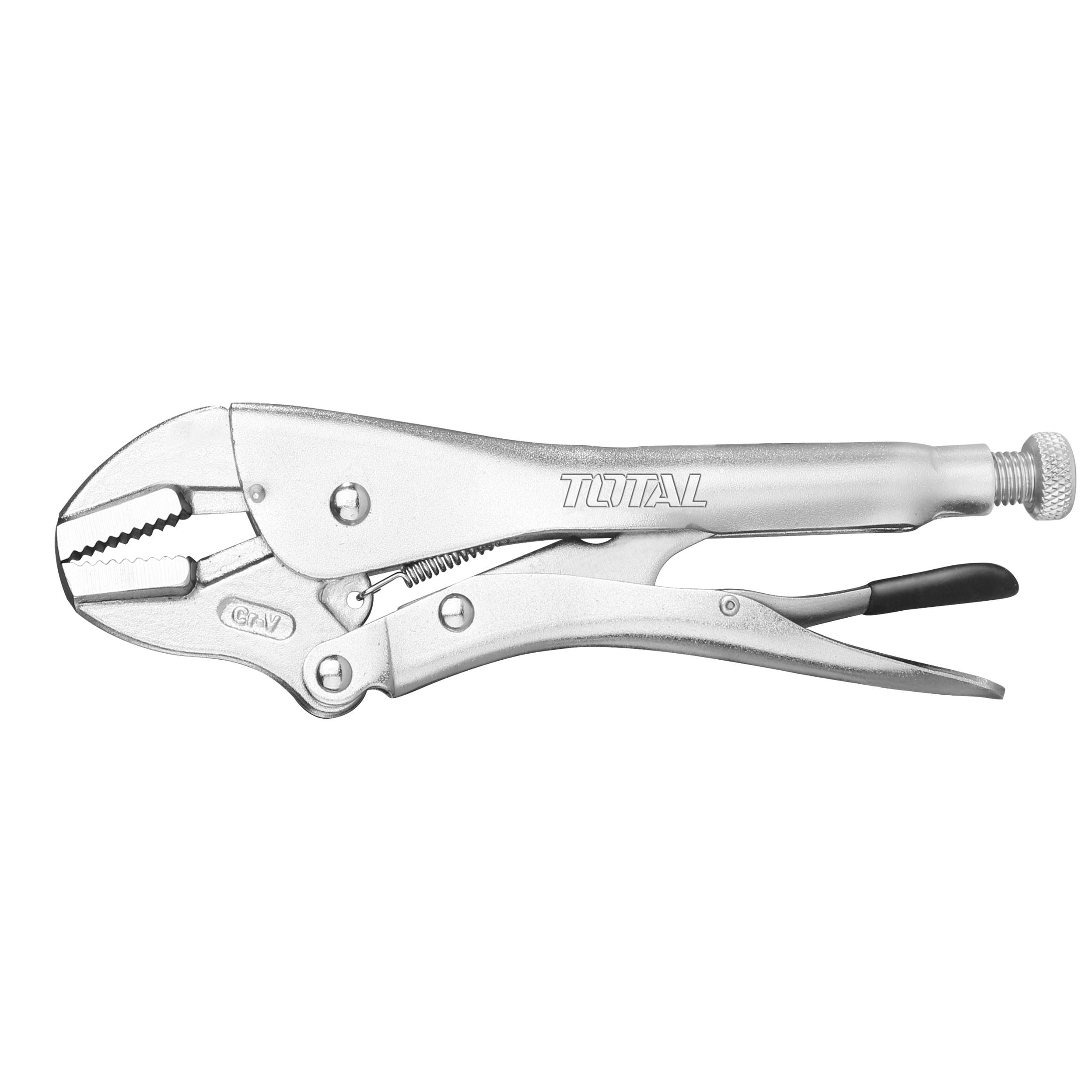 Straight jaw locking pliers THT191005 | 250 mm | Chrome-vanadium (Cr-V)