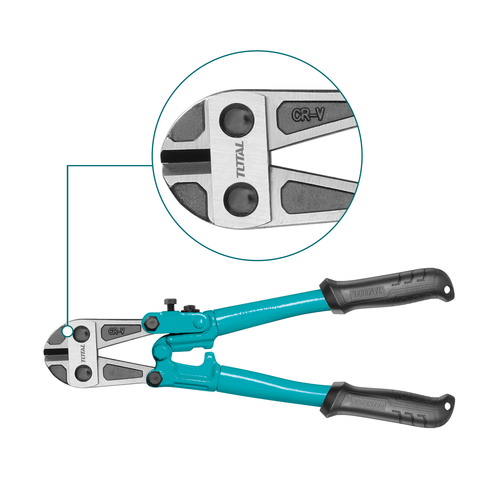 Bolt cutter THT1 | 450 mm | Chrome-vanadium (Cr-V)