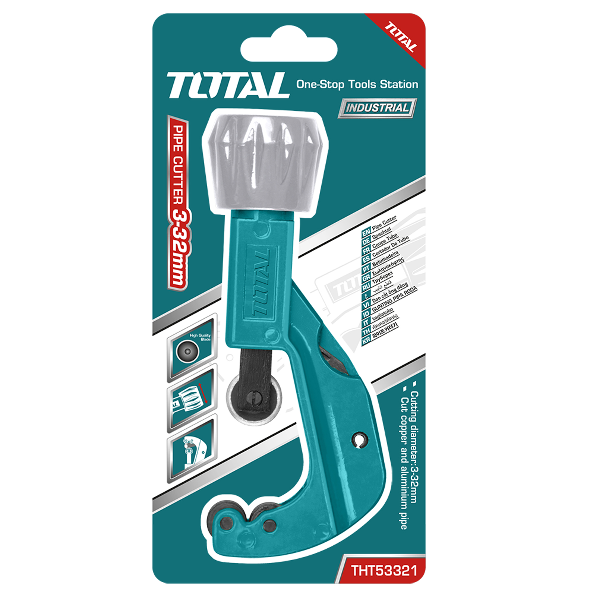 Pipe cutter THT53321 | 3-32 mm | Aluminium