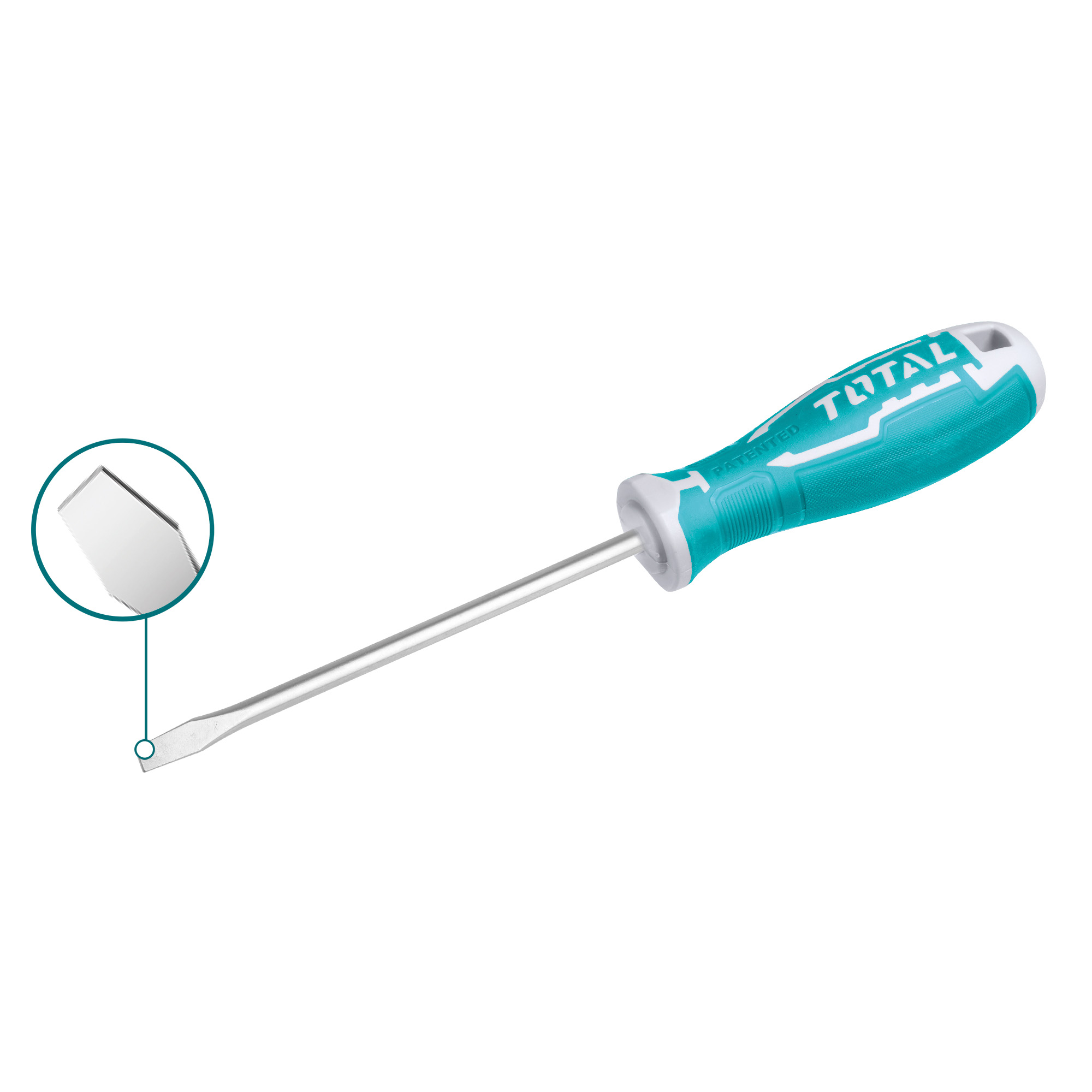 Flat-head screwdriver THT26 | SL8 x 200 mm | Steel